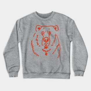 Befuddled Bear Crewneck Sweatshirt